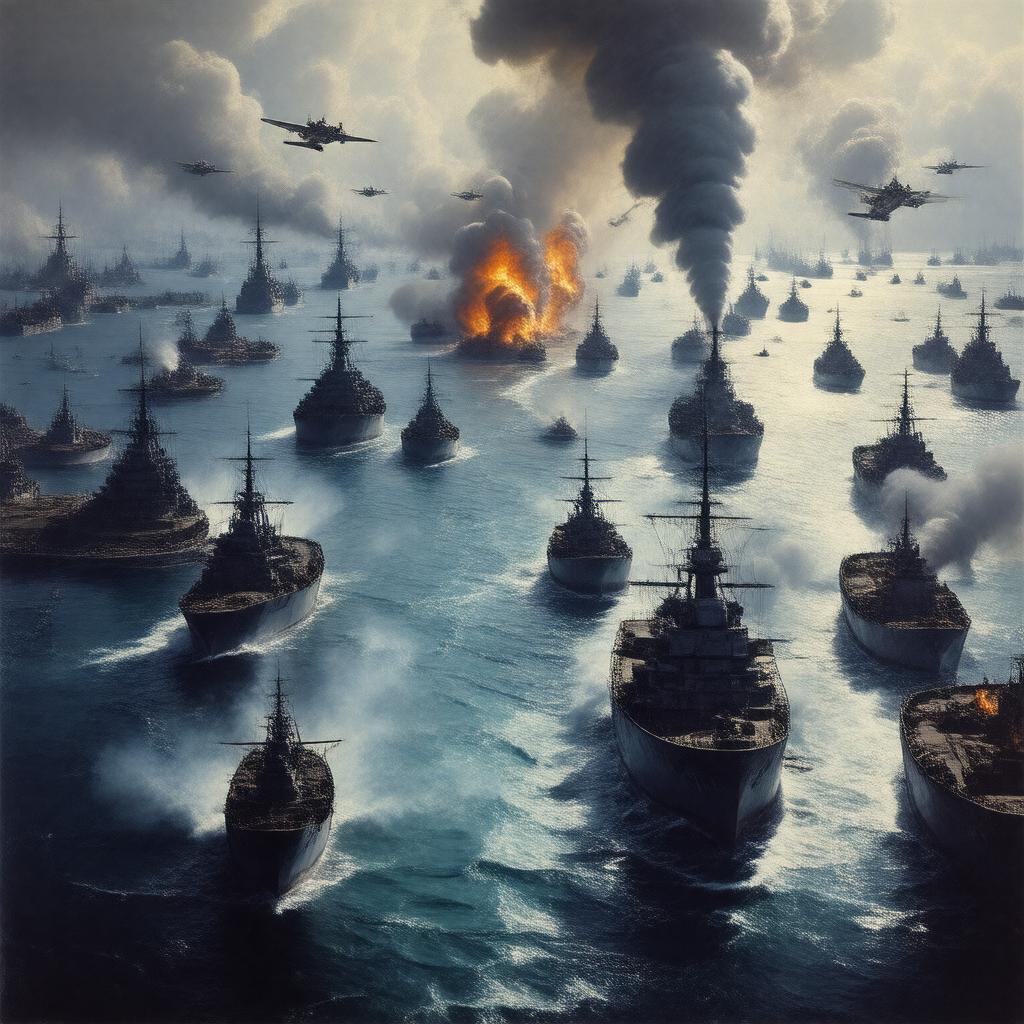 AI-created image of Pearl Harbor attack
