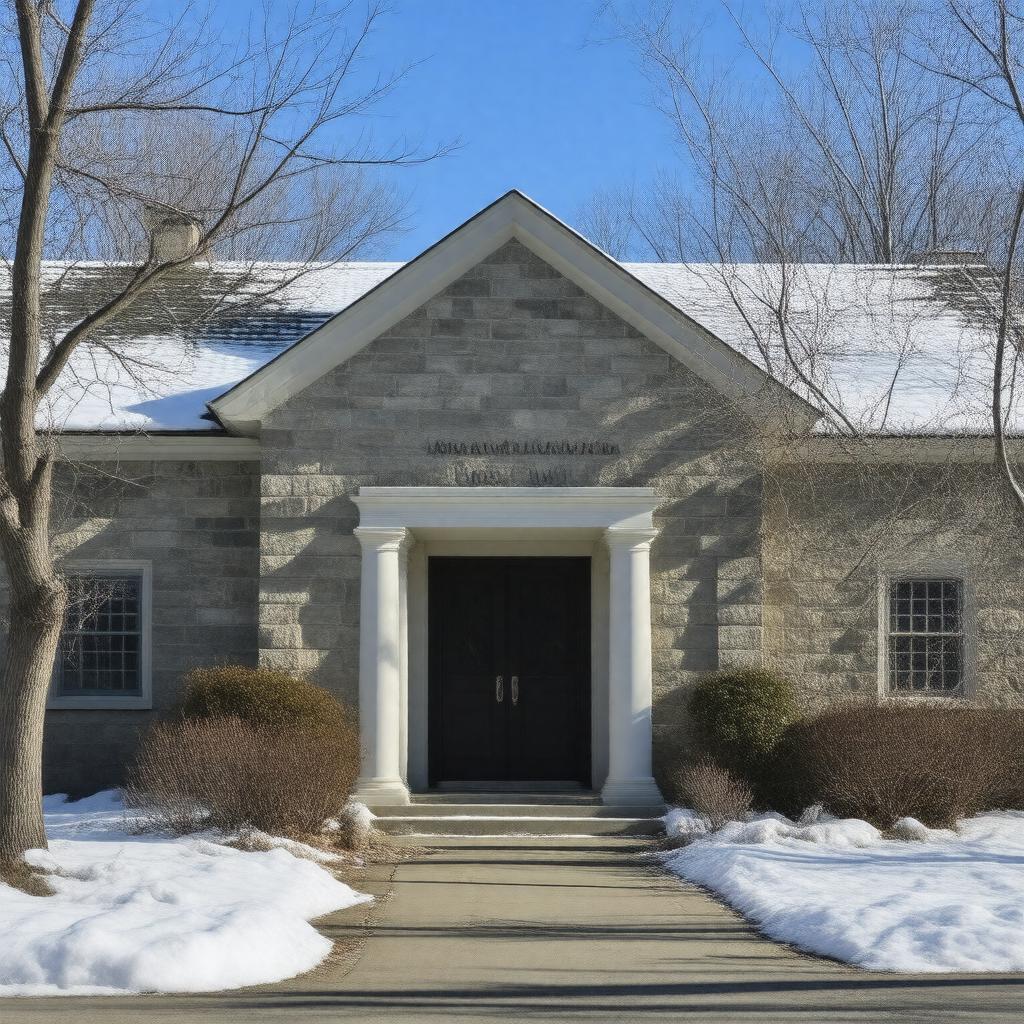 AI-created image of Peary-MacMillan Arctic Museum