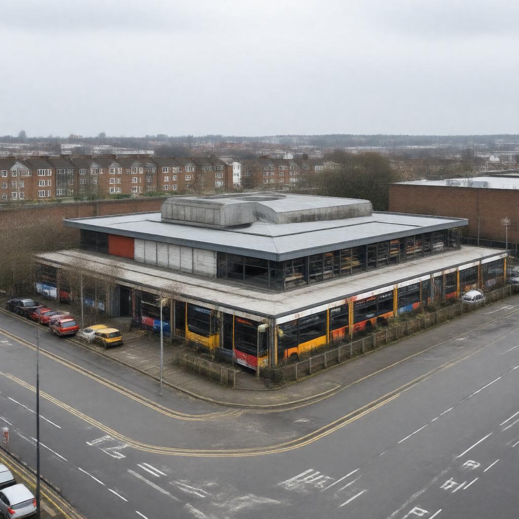 AI-created image of Peckham garage