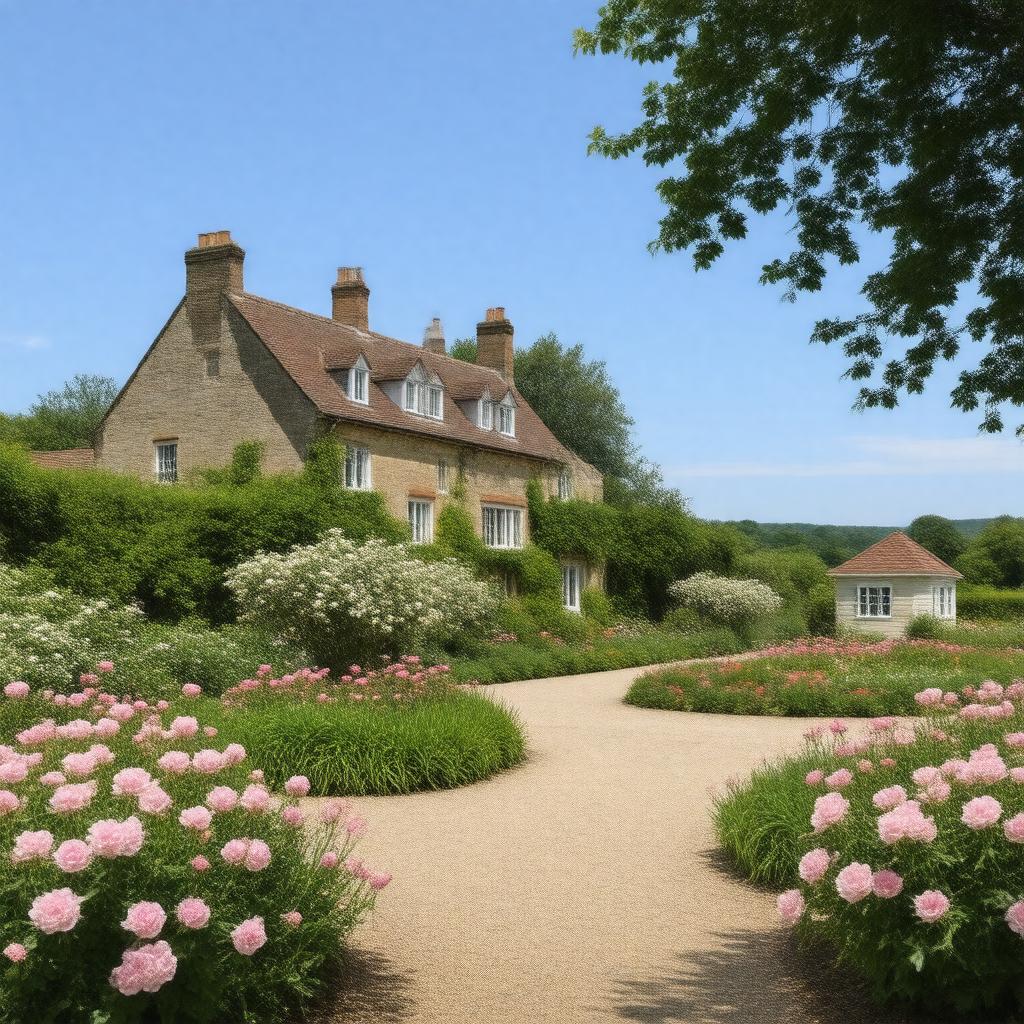 AI-created image of Peckover House