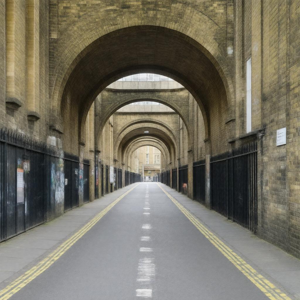 AI-created image of Pedley Street