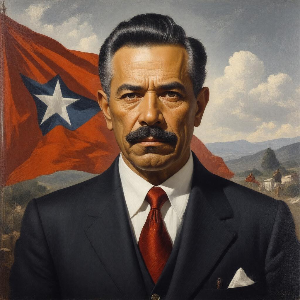 AI-created image of Pedro Albizu Campos