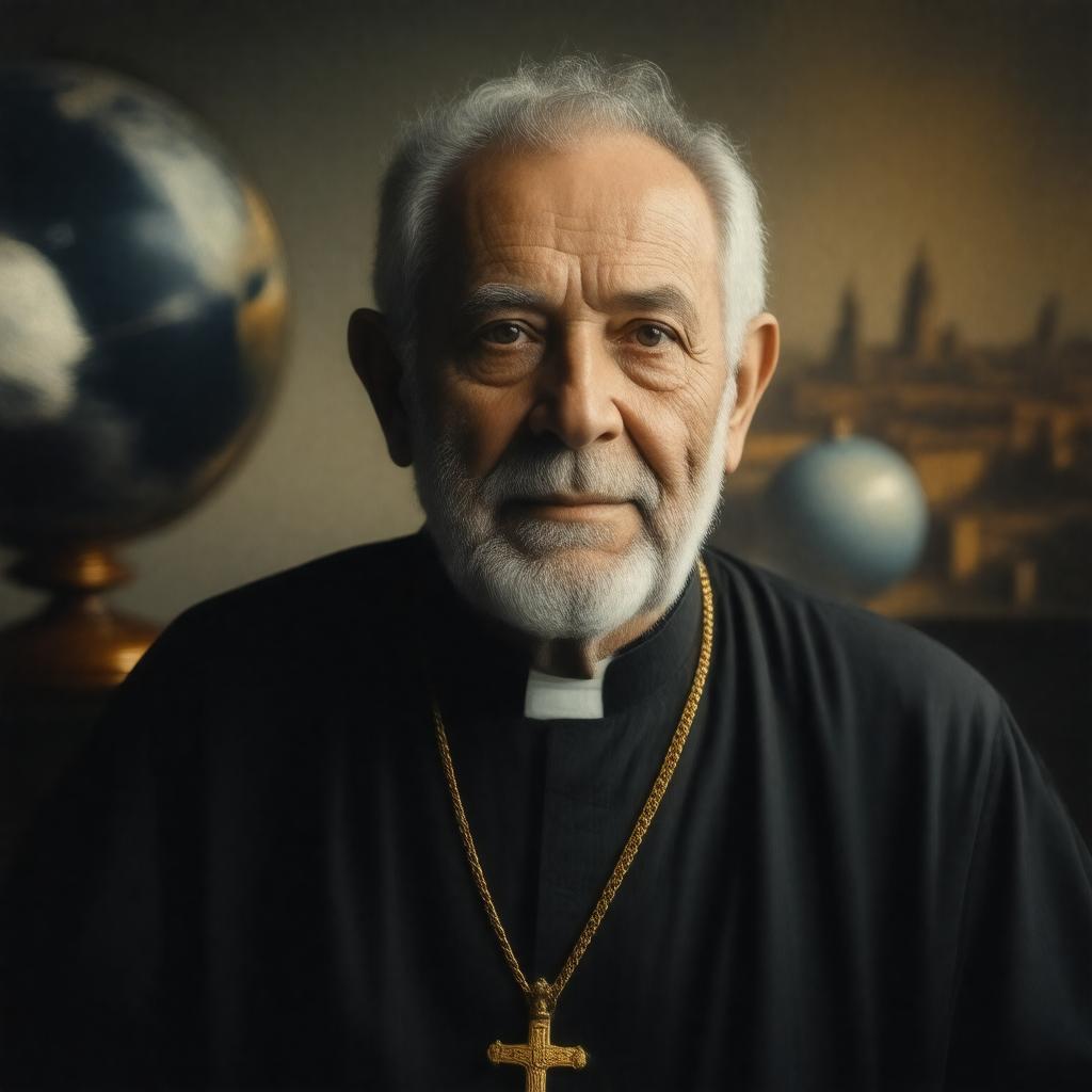 AI-created image of Pedro Arrupe