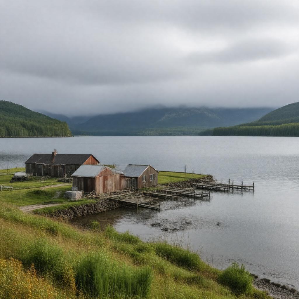 AI-created image of Pedro Bay