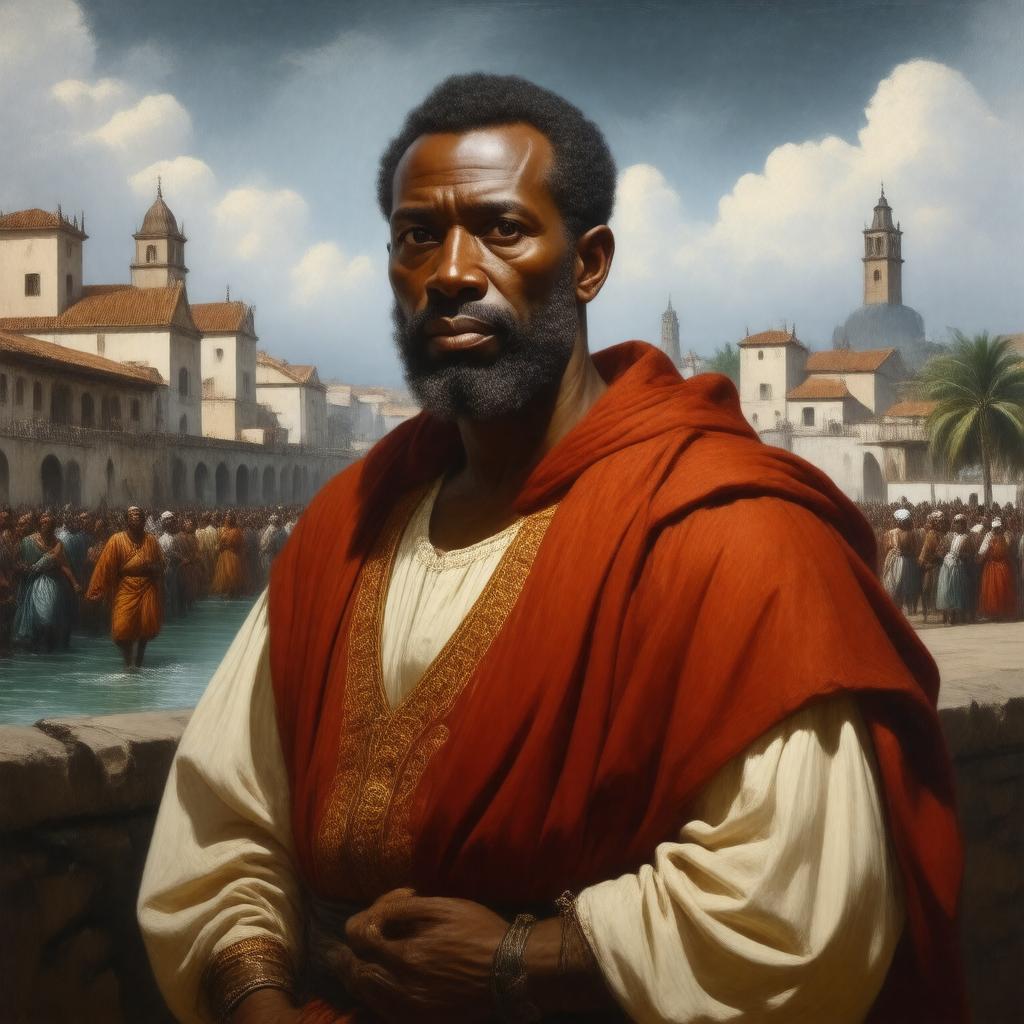 AI-created image of Pedro Claver