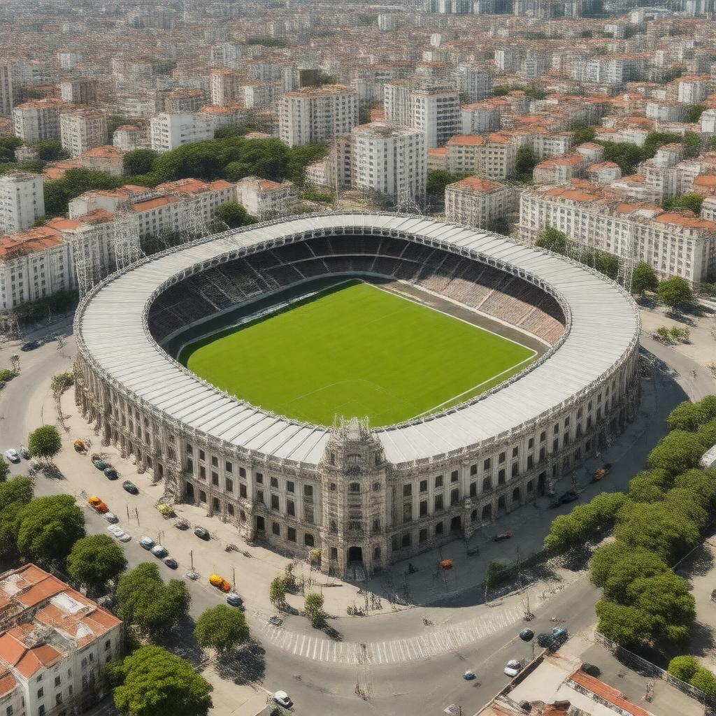 AI-created image of Pedro Marrero Stadium