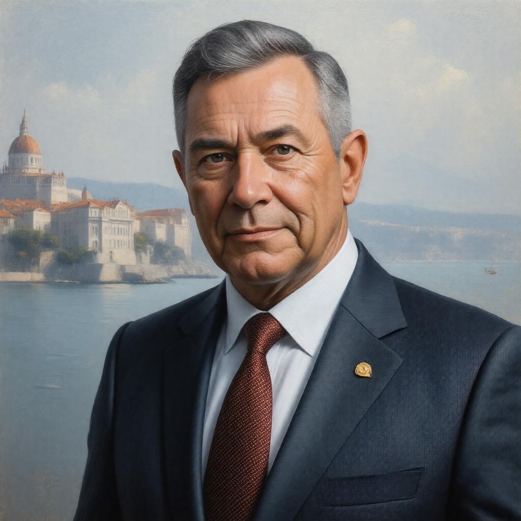 Click to view larger image AI-created image of Pedro Santana Lopes