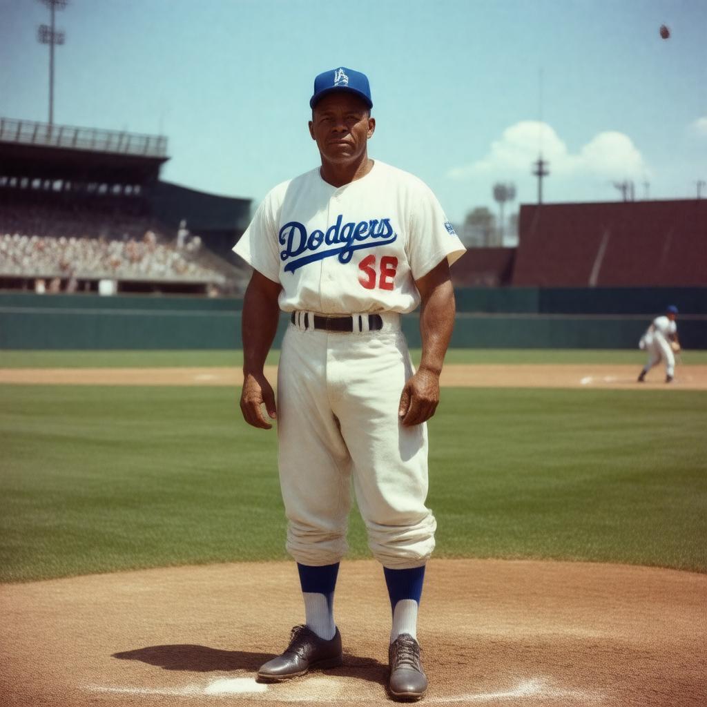 AI-created image of Pee Wee Reese