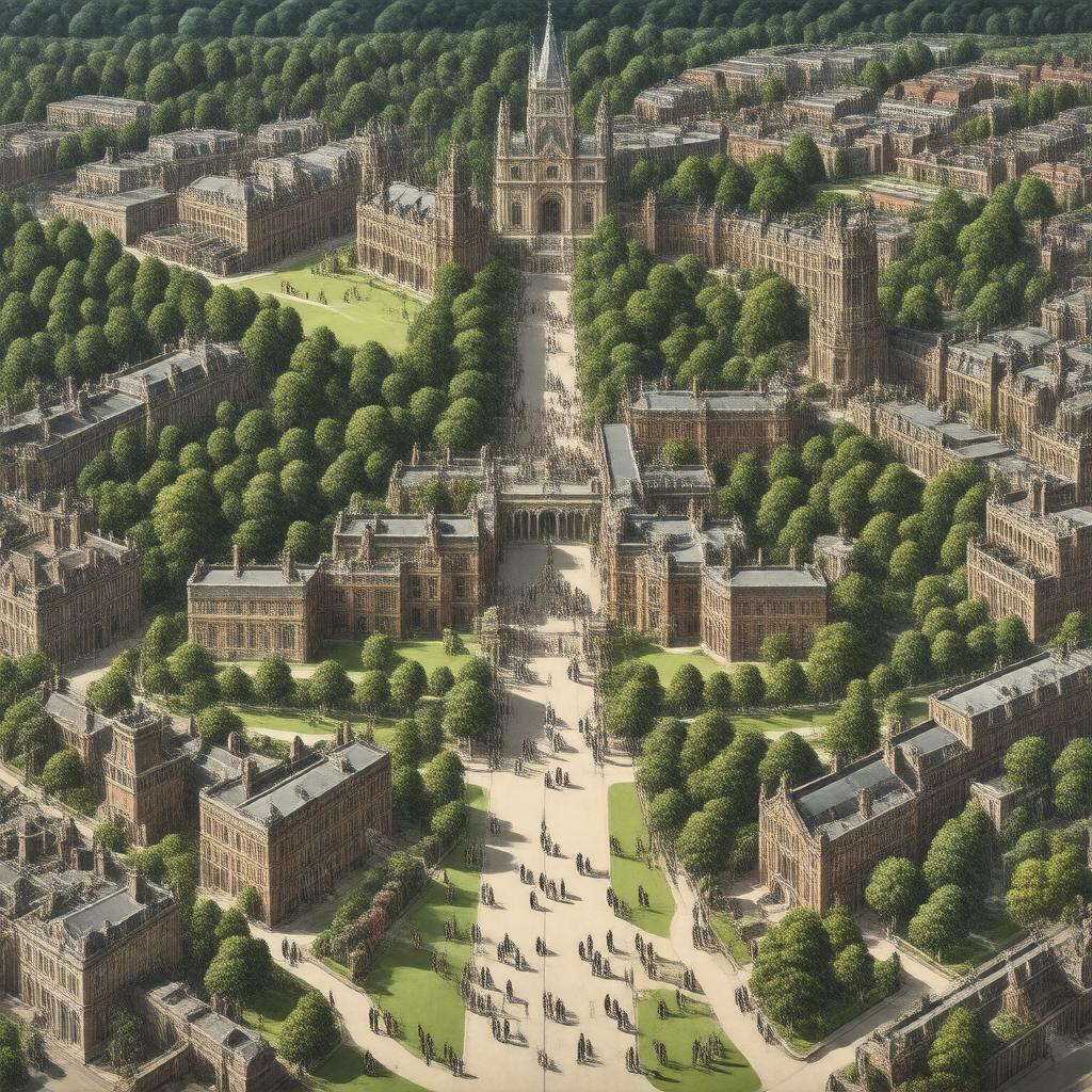 AI-created image of Peel Park Campus