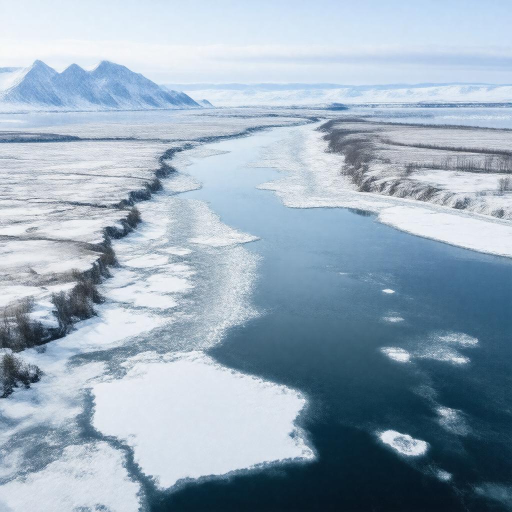 AI-created image of Peel Sound