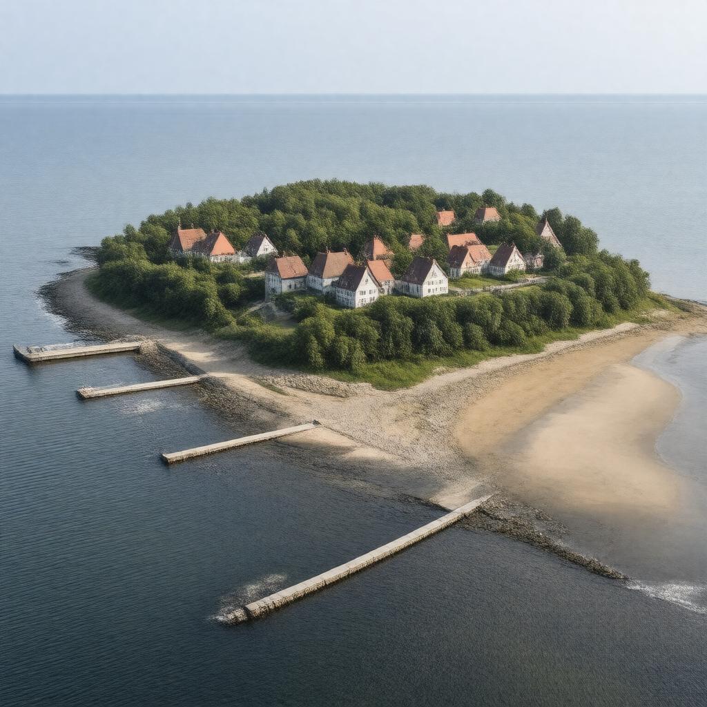 AI-created image of Peenemünde