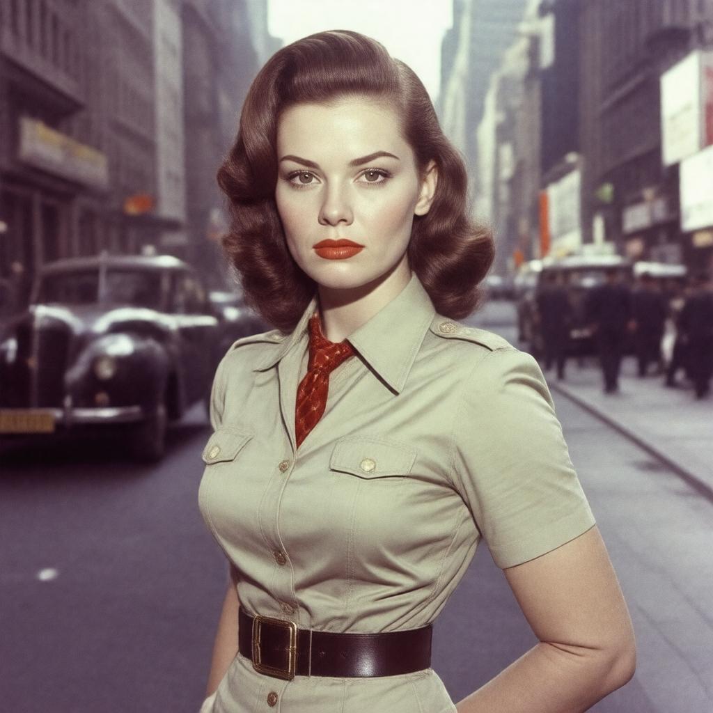 AI-created image of Peggy Carter