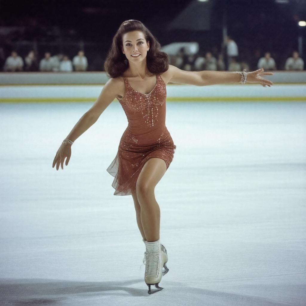 AI-created image of Peggy Fleming