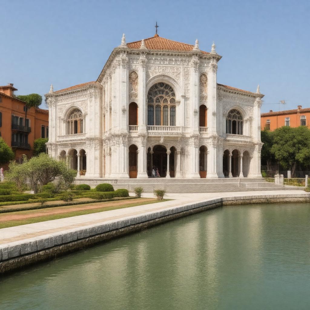 Click to view larger image AI-created image of Peggy Guggenheim Collection