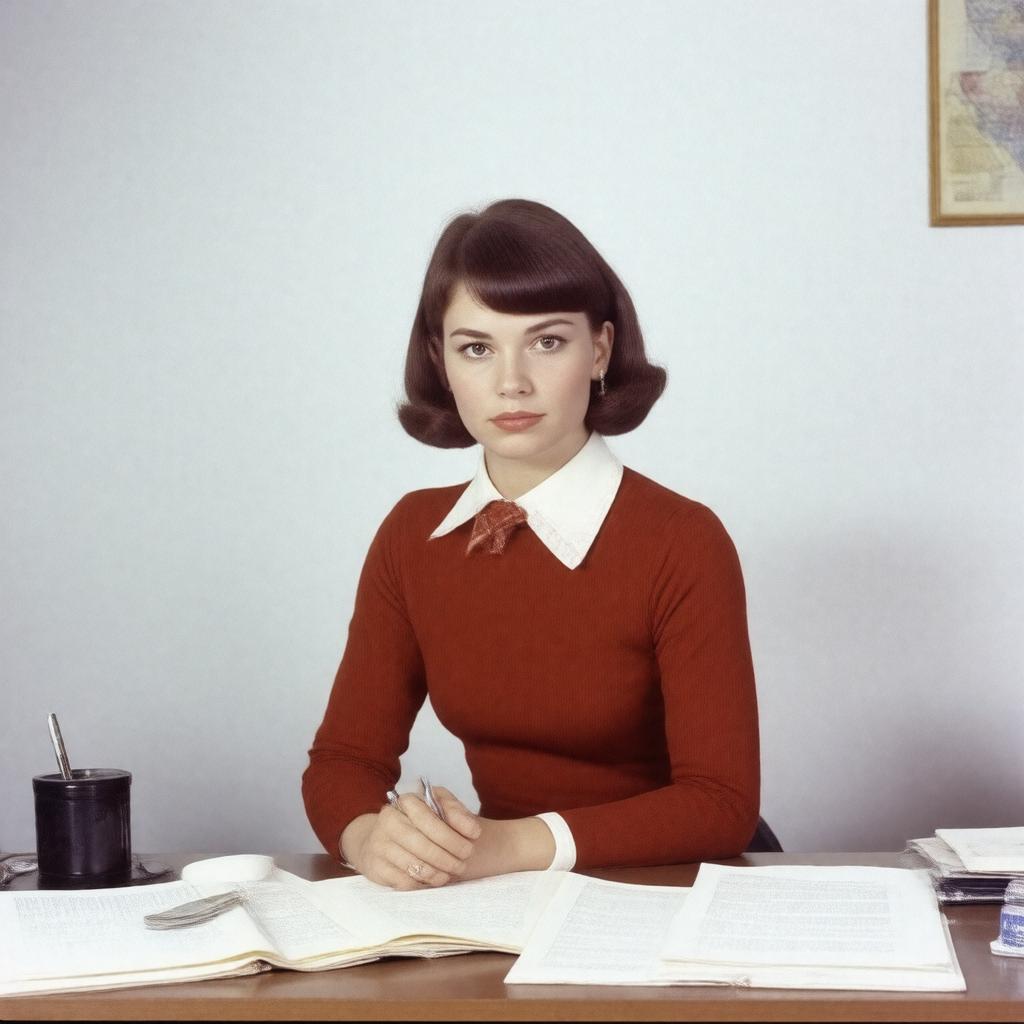 AI-created image of Peggy Olson