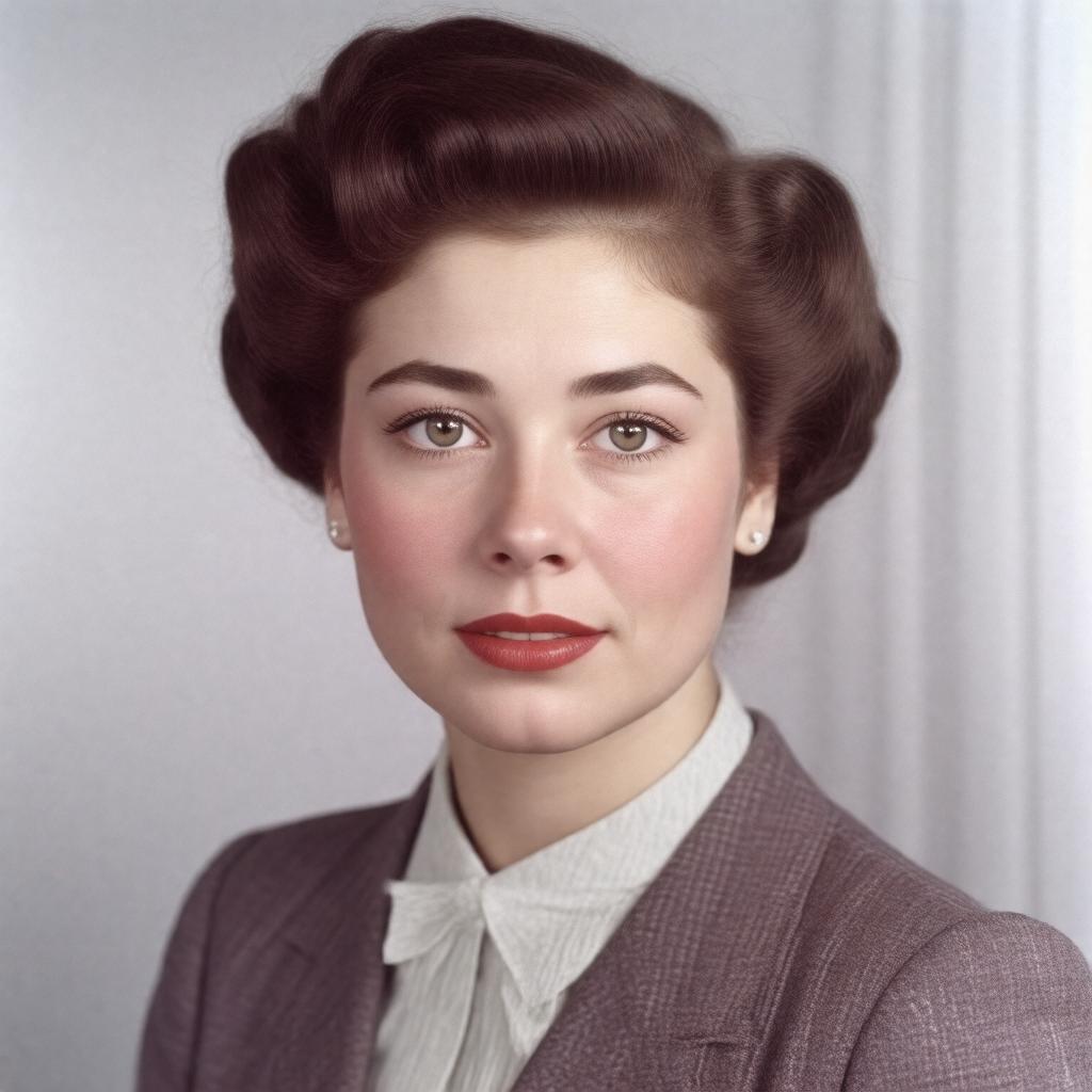 AI-created image of Peggy Titterton