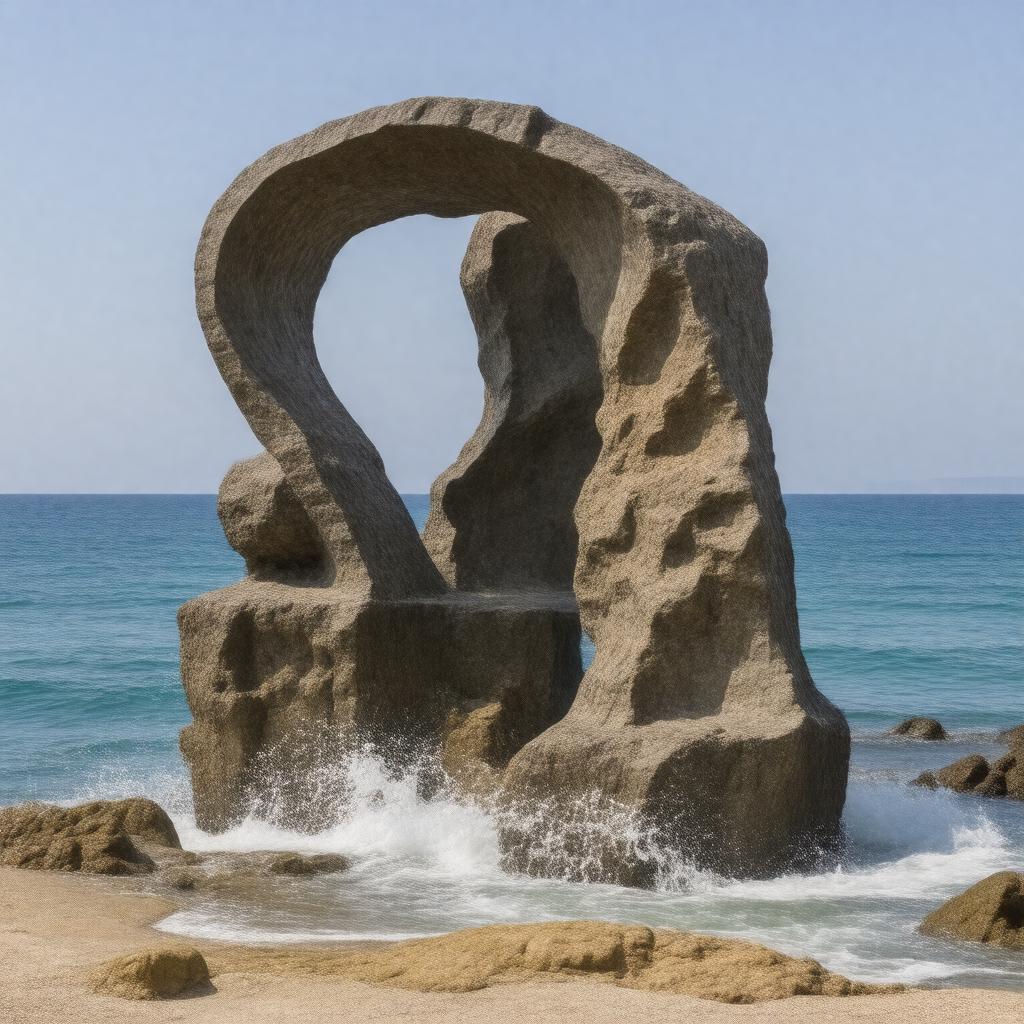 AI-created image of Peine del Viento