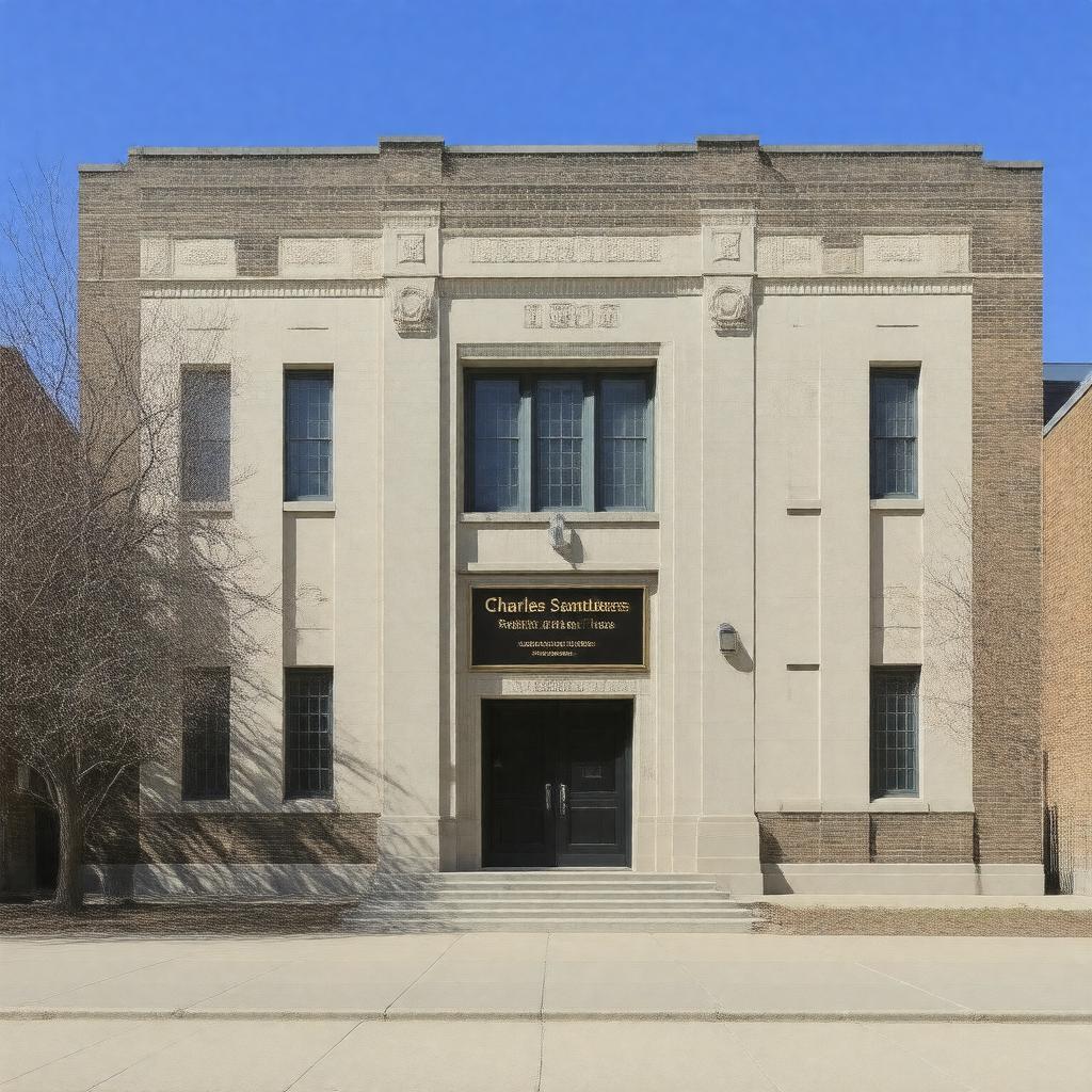 AI-created image of Peirce Elementary School