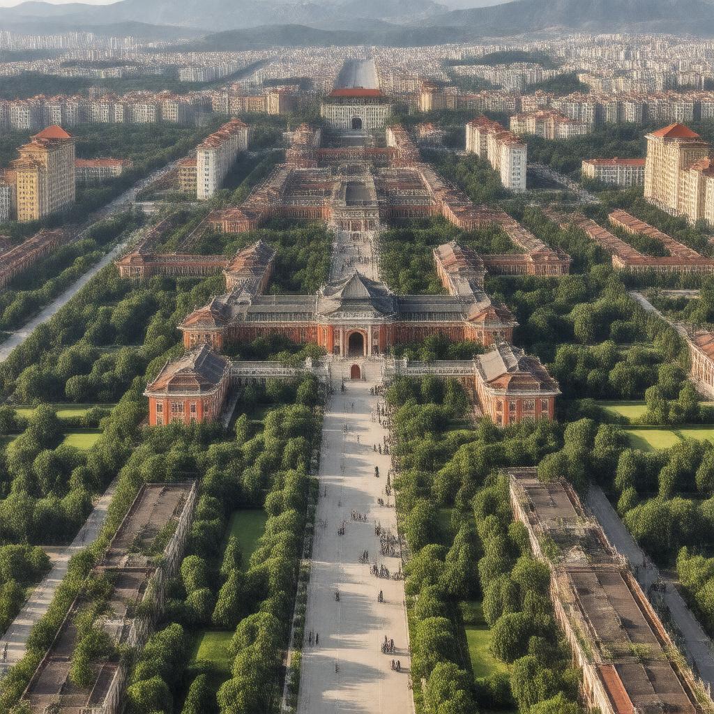 AI-created image of Peking University