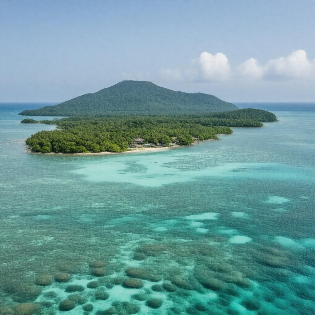 AI-created image of Peleliu