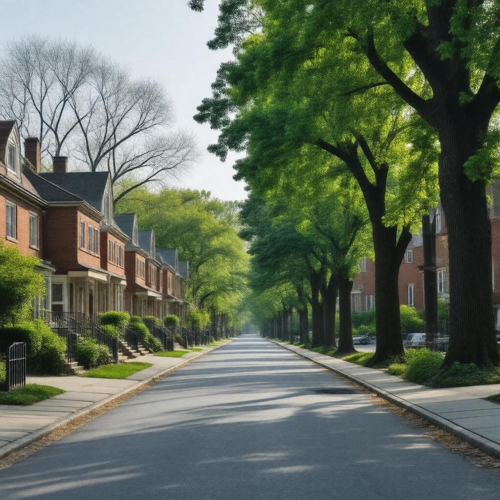 AI-created image of Pelham Gardens