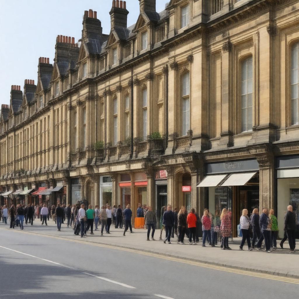 AI-created image of Pelham Street