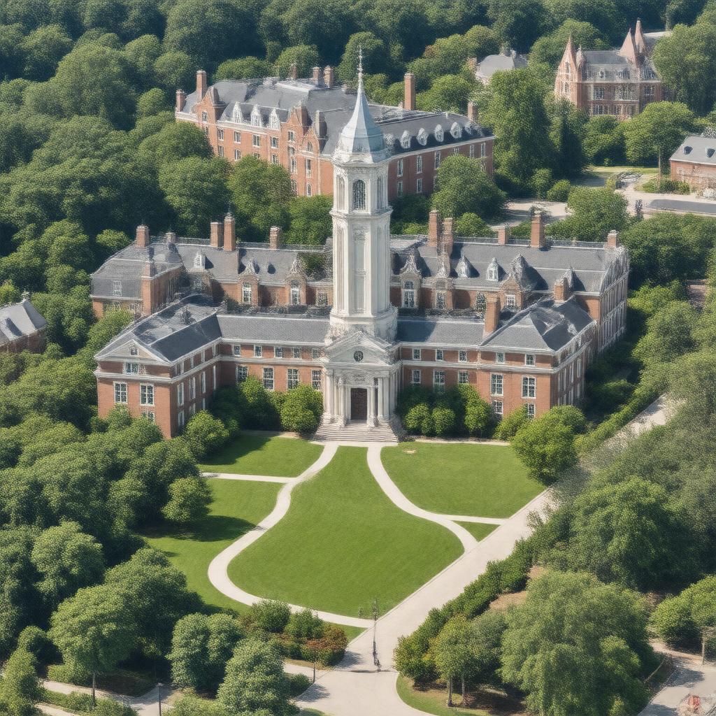 AI-created image of Pembroke Campus