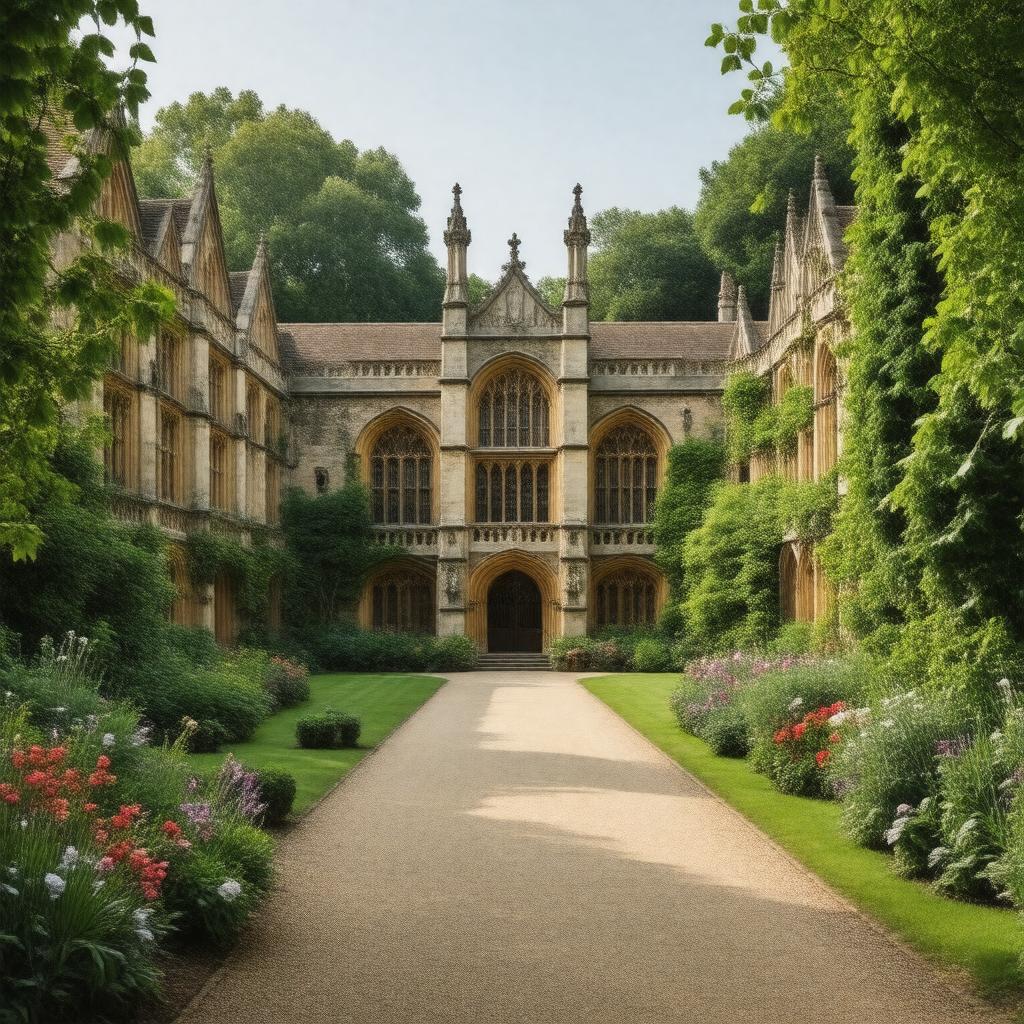AI-created image of Pembroke College