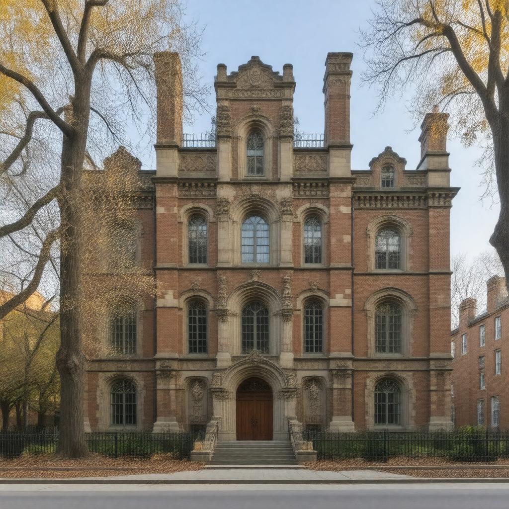AI-created image of Pembroke Hall