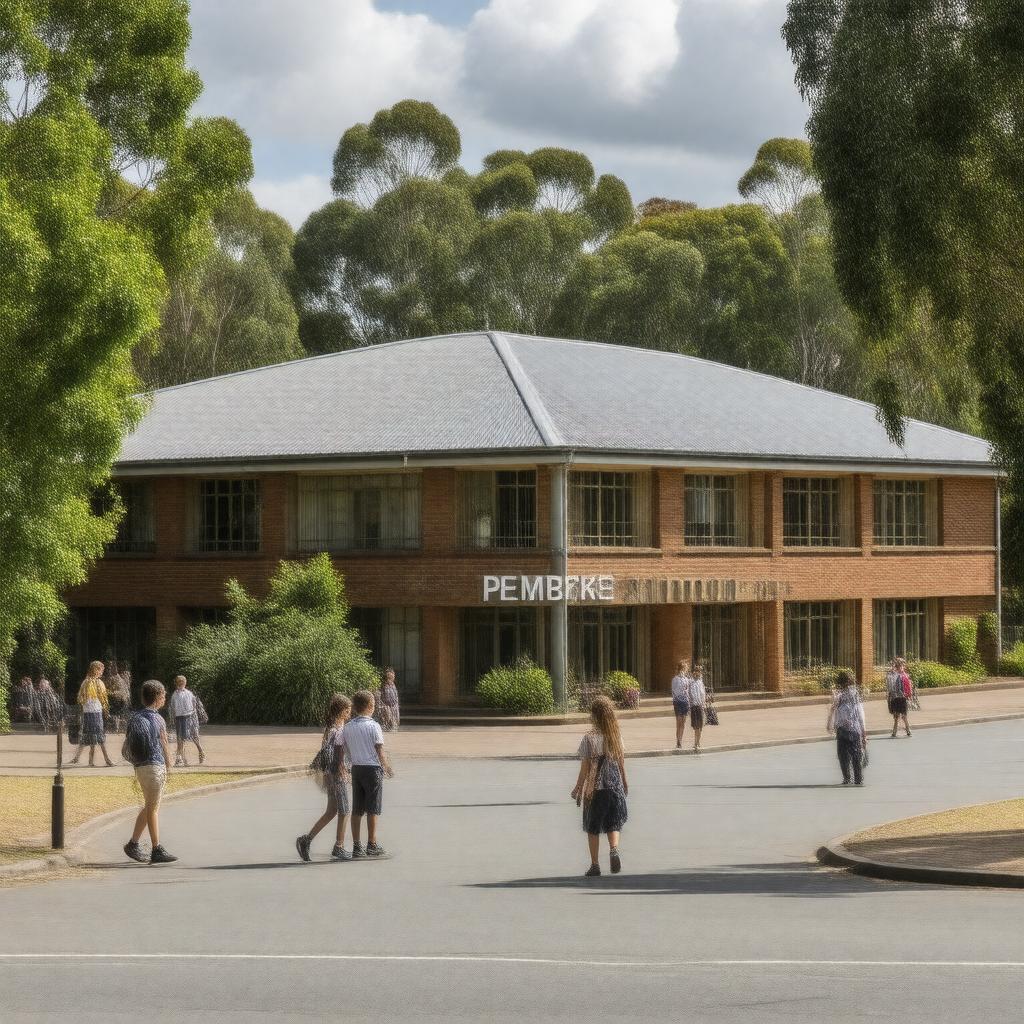 AI-created image of Pembroke School