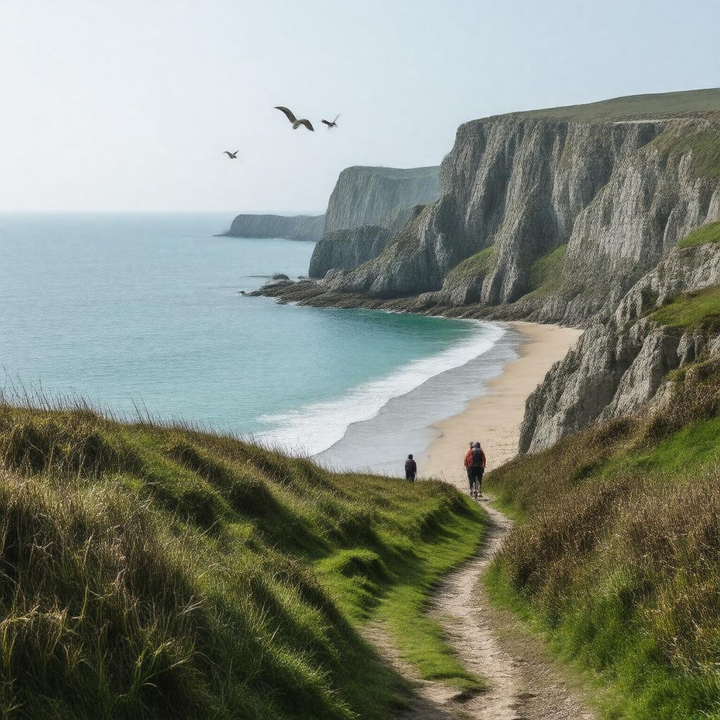 AI-created image of Pembrokeshire Coast National Park