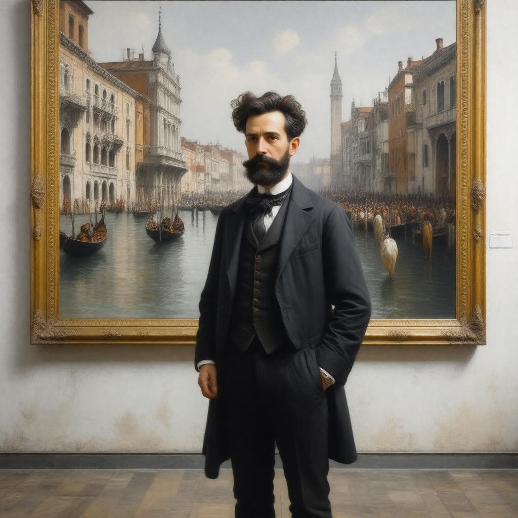 AI-created image of Pen Browning