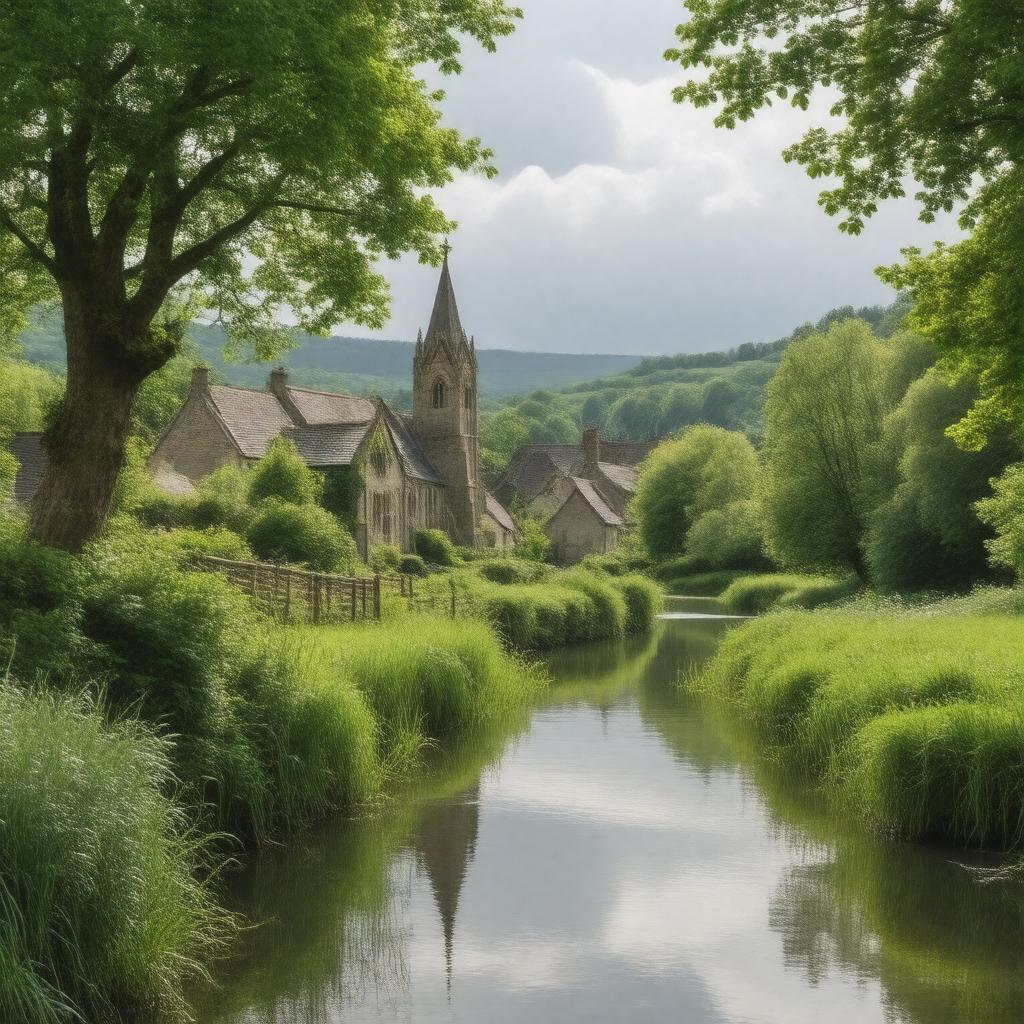 AI-created image of Penallt