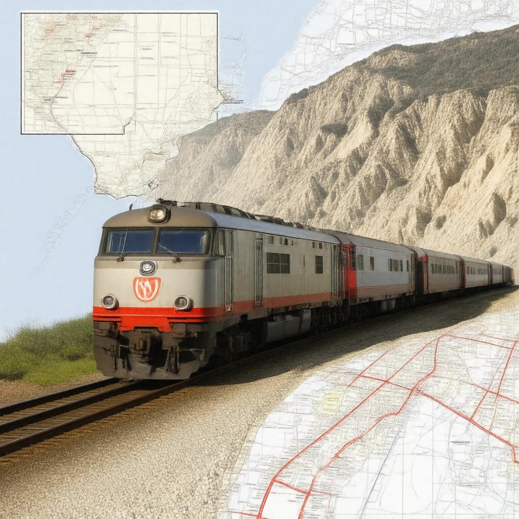 AI-created image of Peninsula Corridor Joint Powers Board