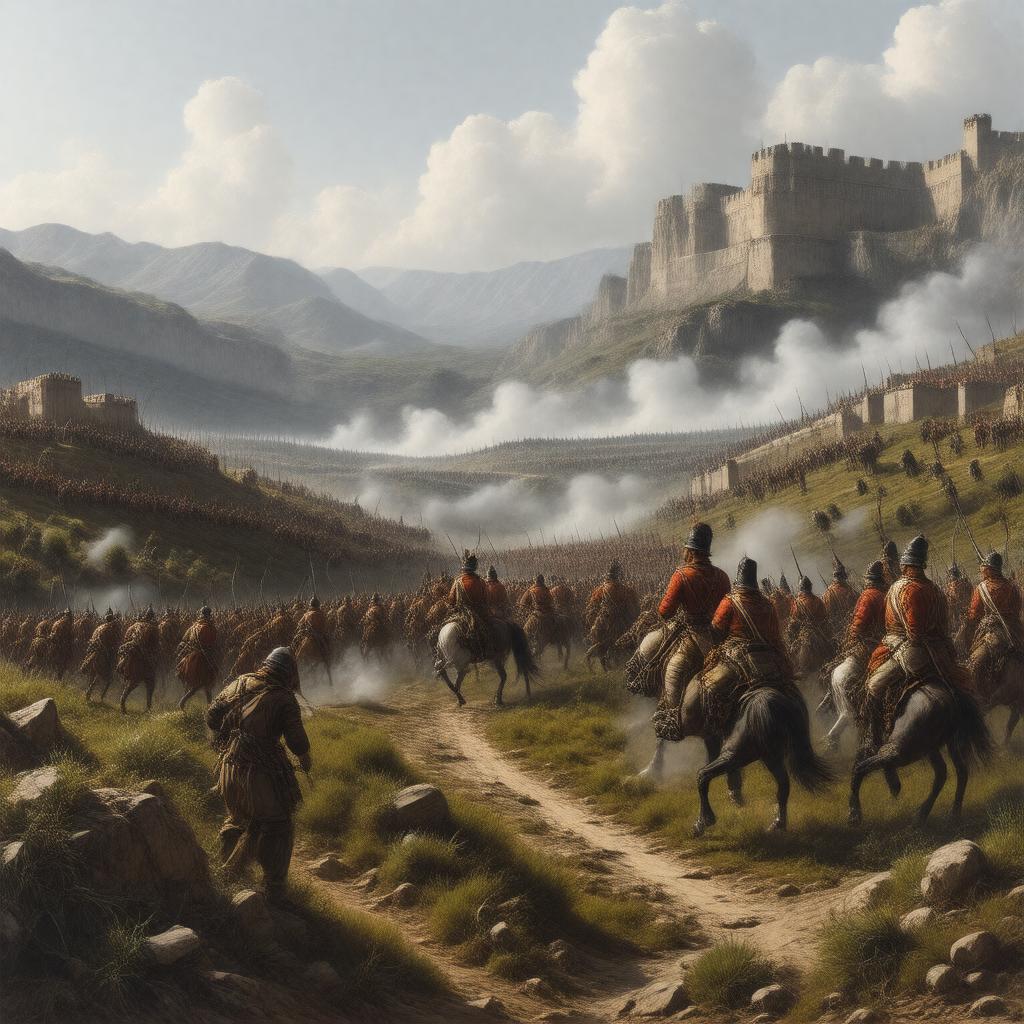 AI-created image of Peninsular War