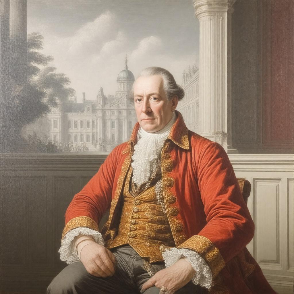 Click to view larger image AI-created image of Peniston Lamb, 1st Viscount Melbourne