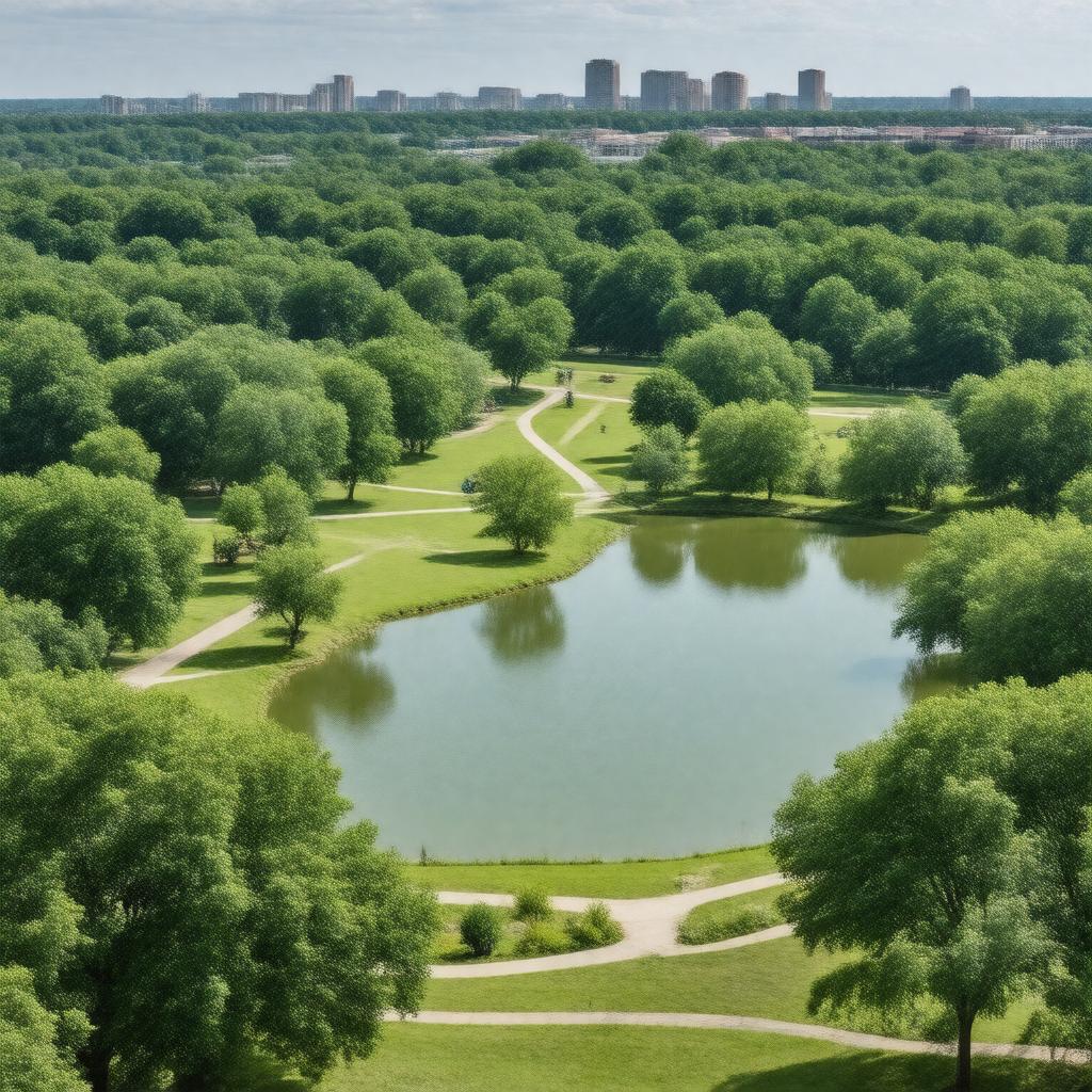 AI-created image of Penn Valley Park