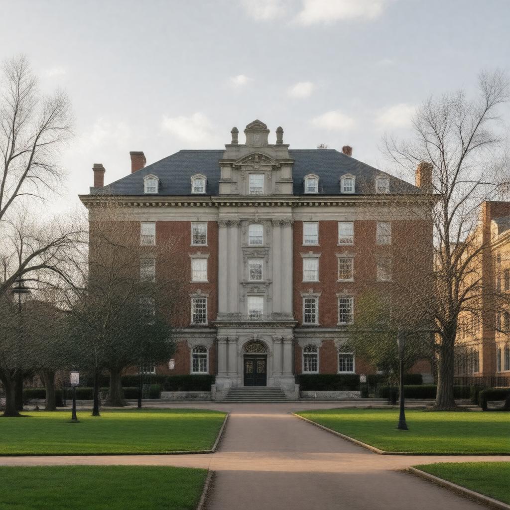 AI-created image of Pennsylvania Hospital