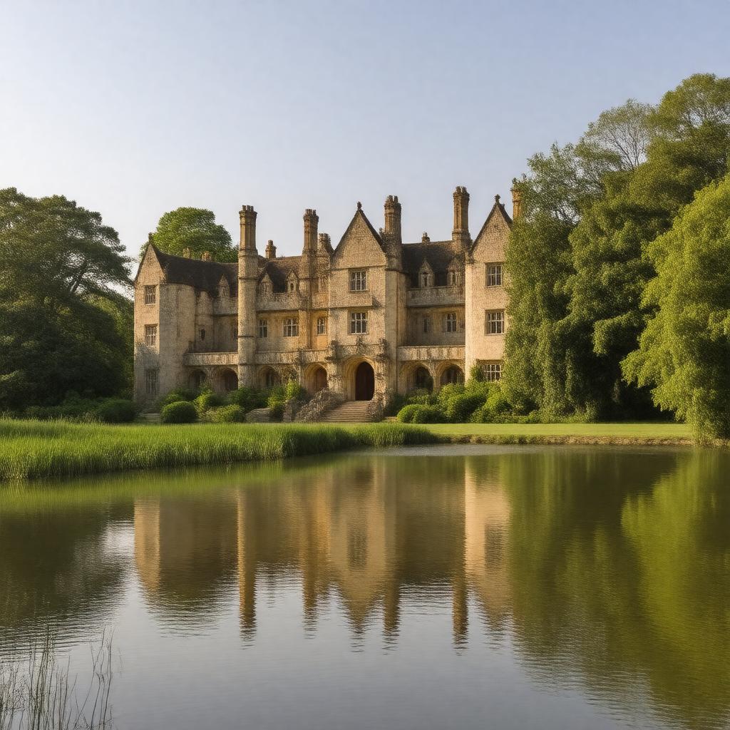AI-created image of Penshurst Place