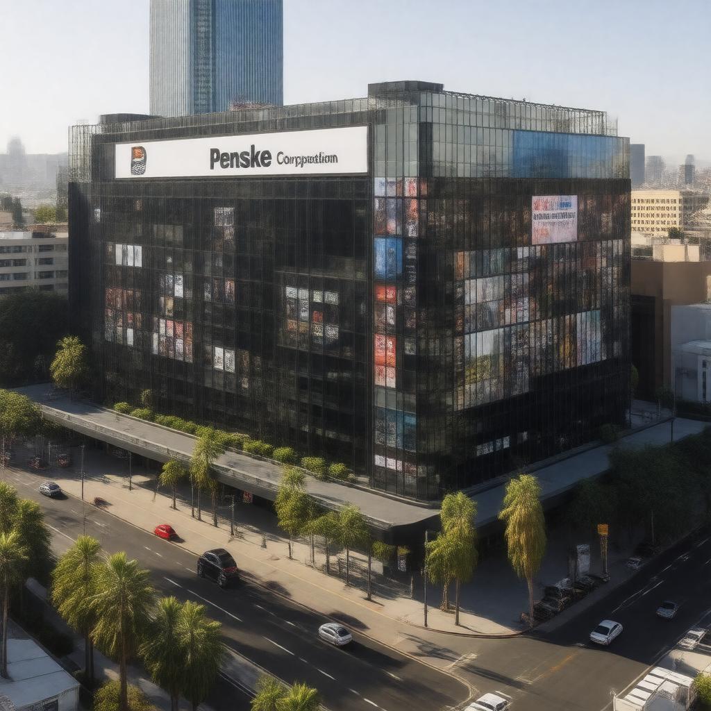 AI-created image of Penske Media Corporation