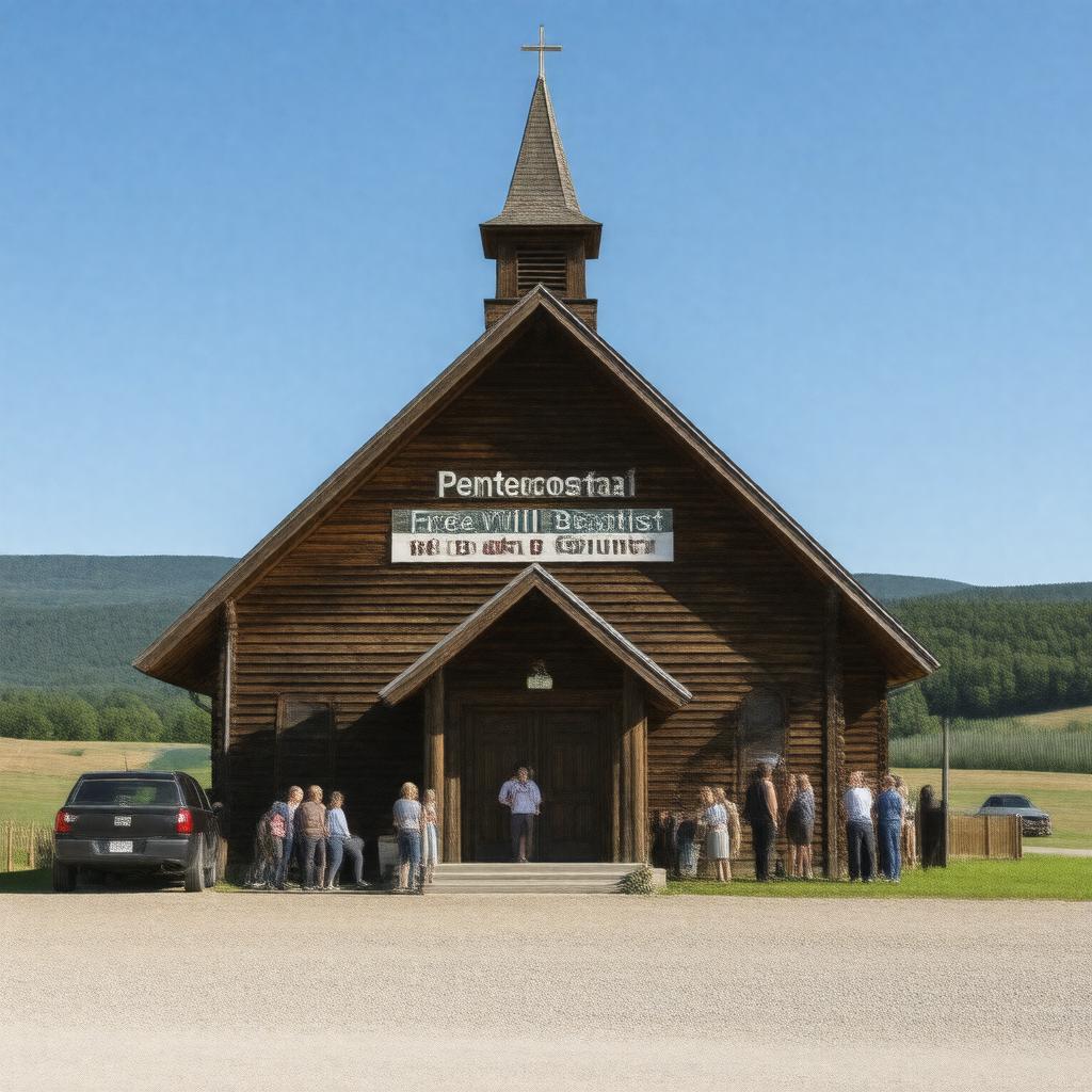 AI-created image of Pentecostal Free Will Baptist Church