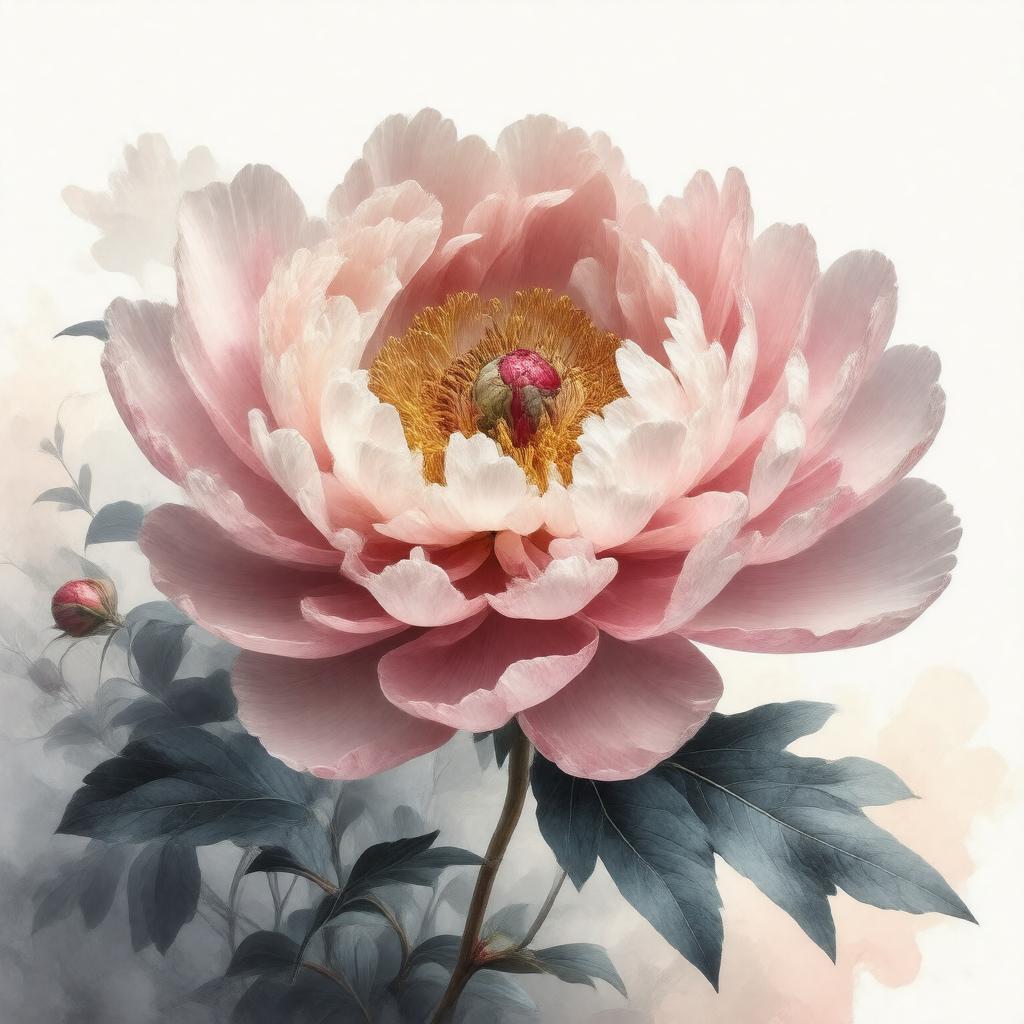 AI-created image of Peony