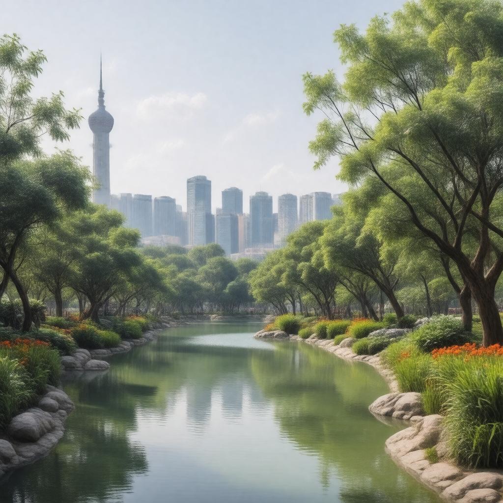 AI-created image of People's Park