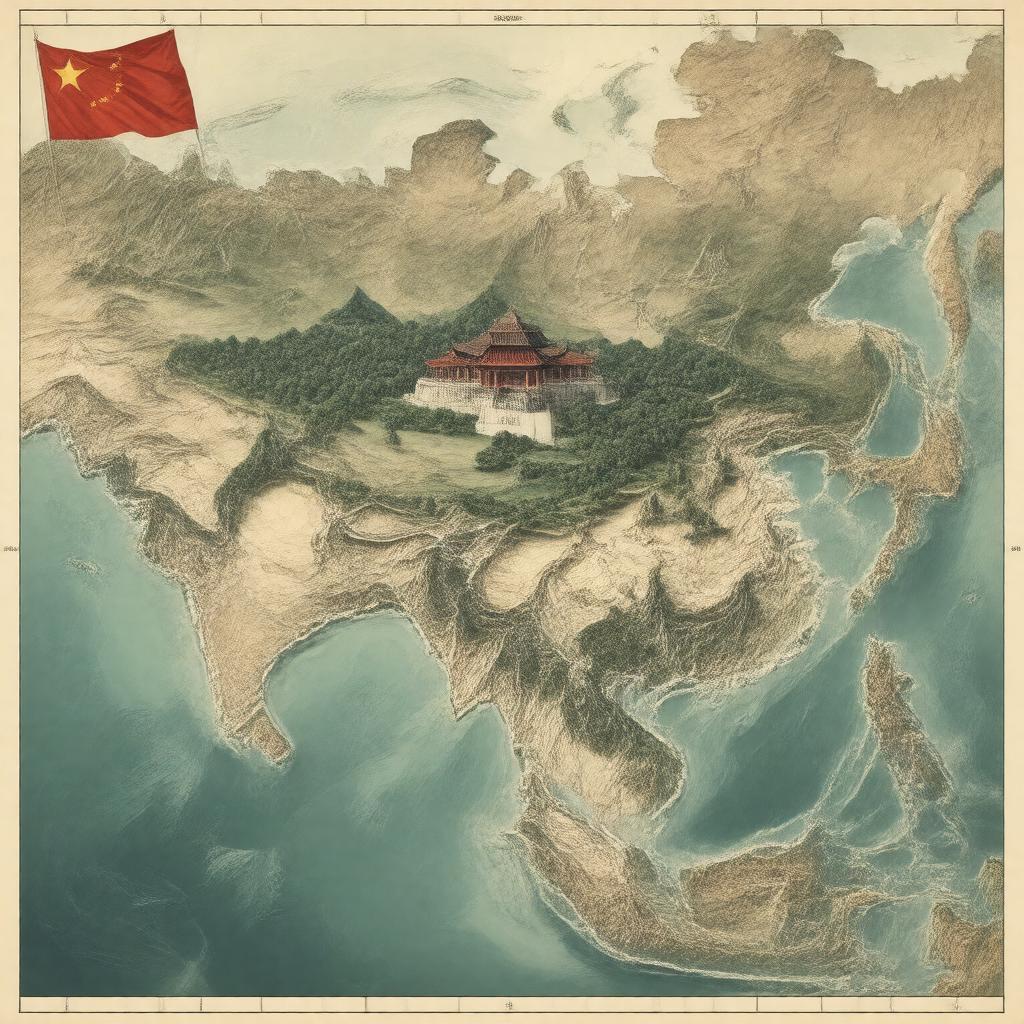 AI-created image of People's Republic of China (1951)