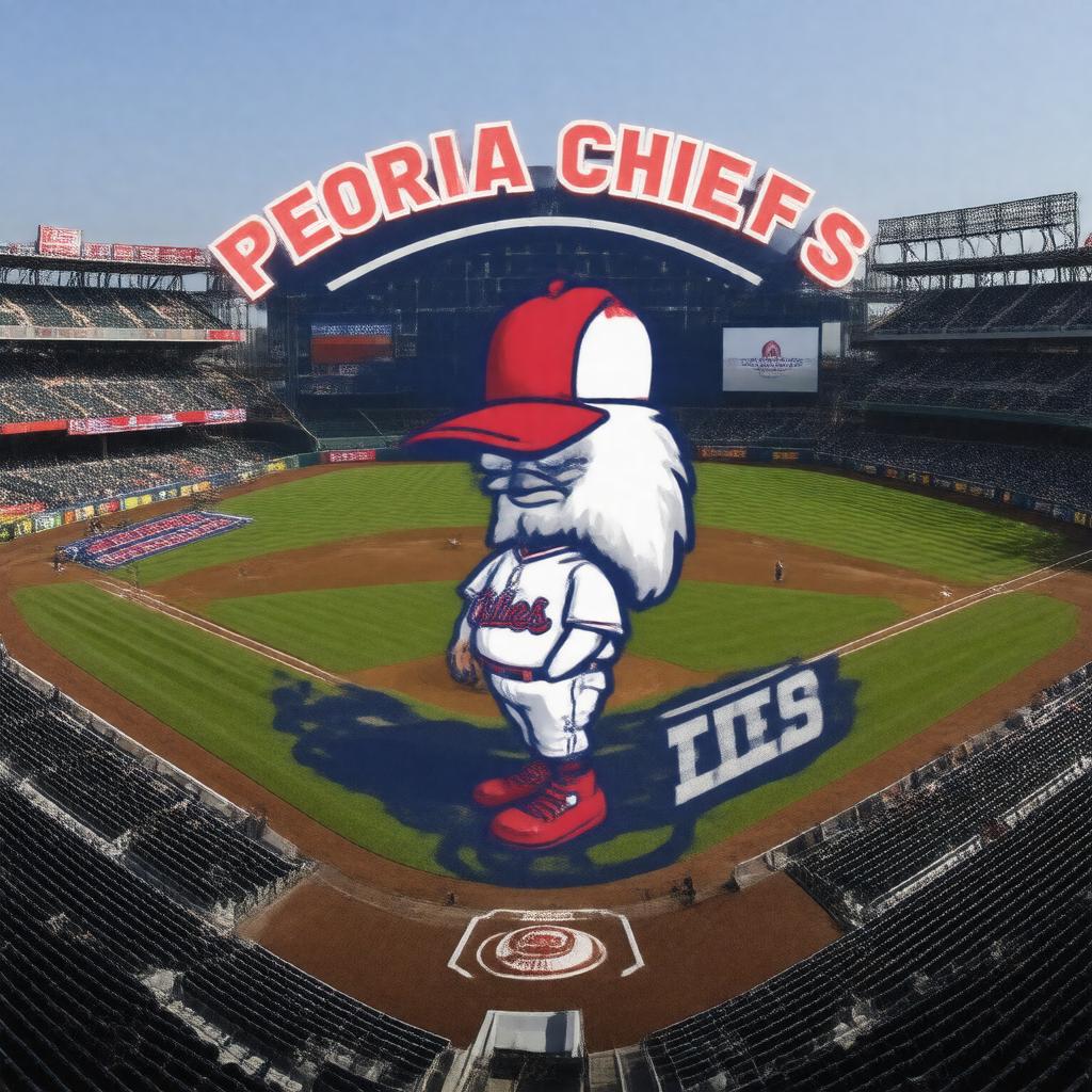 AI-created image of Peoria Chiefs