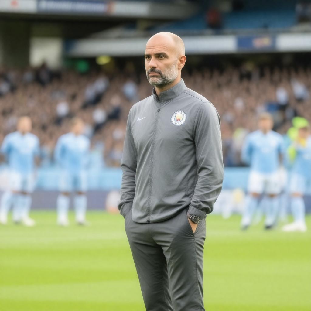 AI-created image of Pep Guardiola