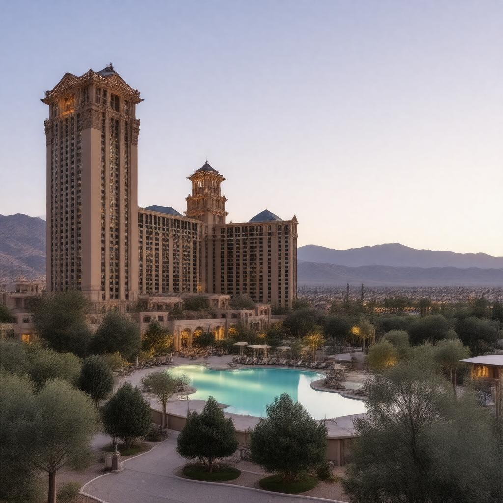 Click to view larger image AI-created image of Peppermill Resort Spa Casino