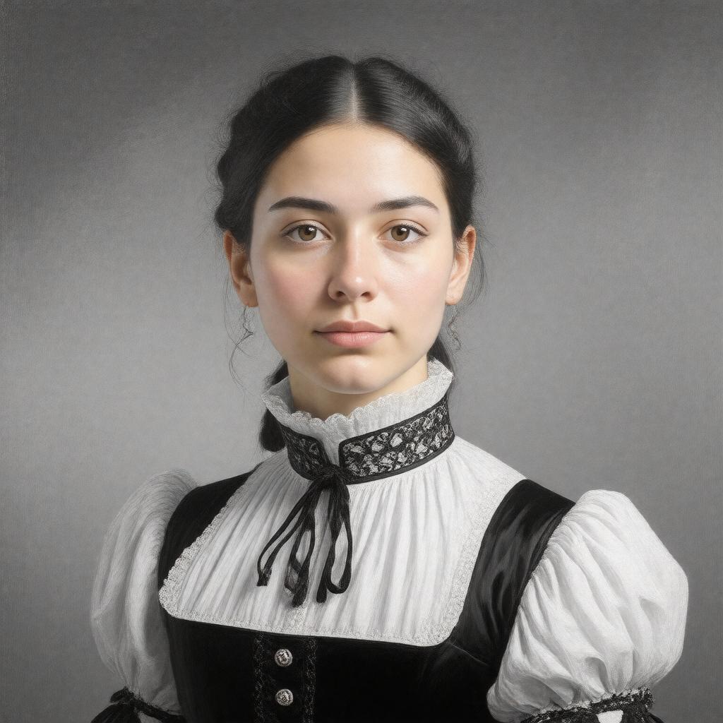 Click to view larger image AI-created image of Permelia Catherine Stevens