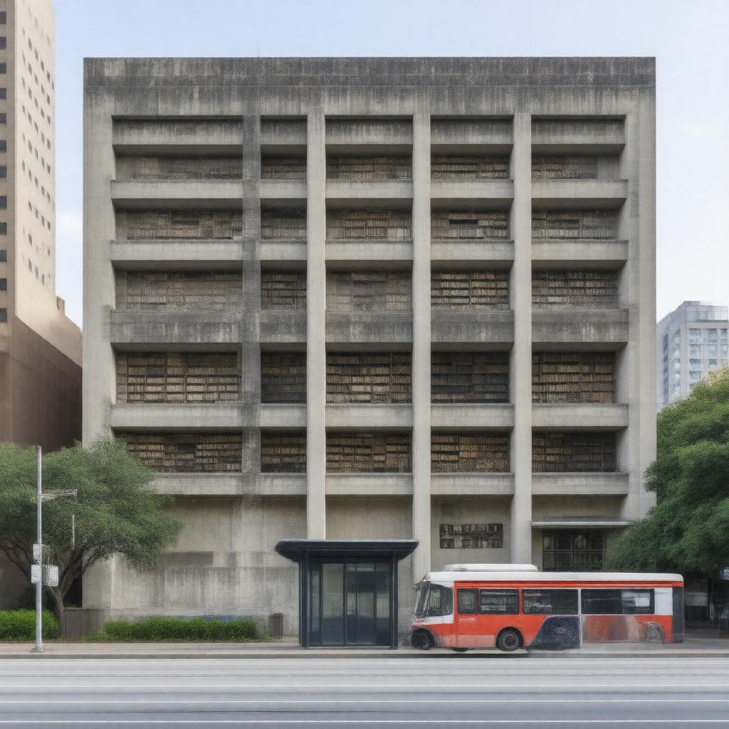 AI-created image of Perry–Castañeda Library