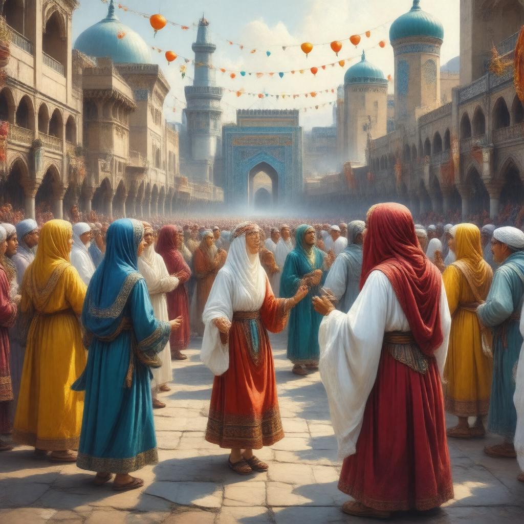 AI-created image of Persians